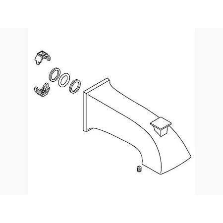 Kohler Assembly, Spout 1353393-2BZ